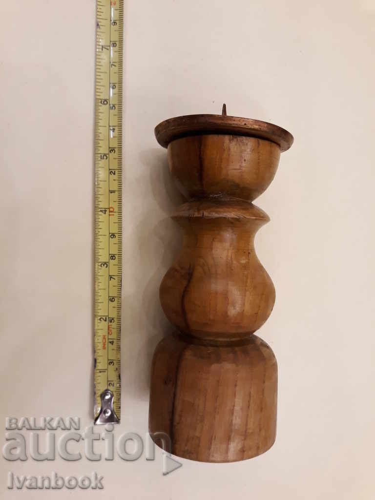 Lumânare de cupru și lemn de copac cu preț 2.50 BGN | € 1.28 Lumânare de cupru și lemn de copac cu preț 2.50 BGN | € 1.28