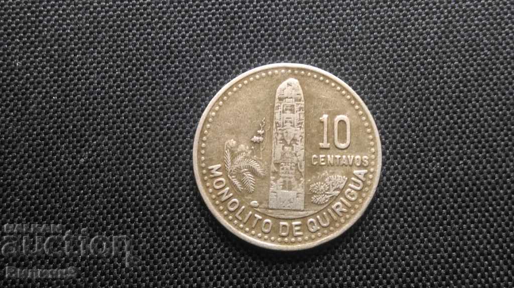 Γουατεμάλα 10 centavos 1986