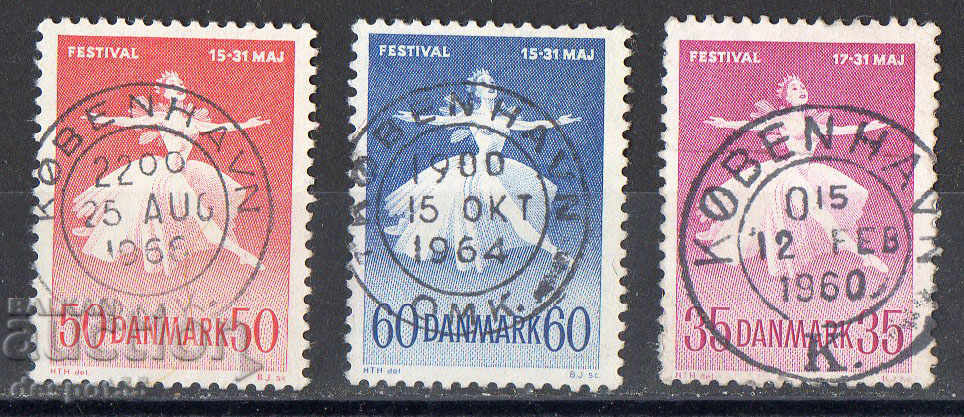 1959-1965. Danemarca. Festivalul de balet și muzică.