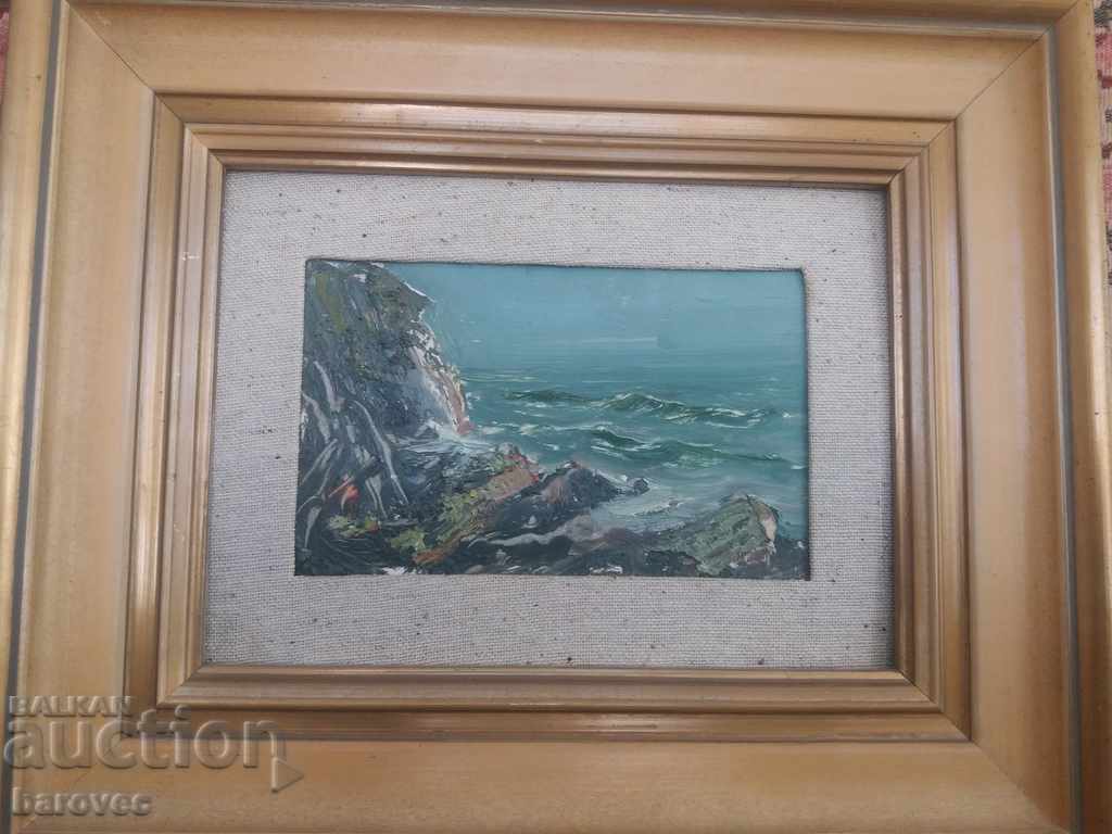 Small Sea Oil Painting