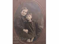 ΠΑΛΙΑ ΦΩΤΟΓΡΑΦΙΑ - ΧΑΡΤΟΝΙ - ΜΕΓΑΛΟ - 0113