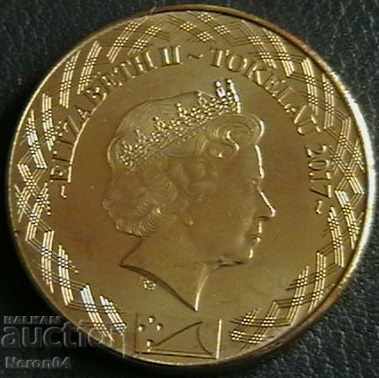 1 долар 2017, Токелау с цена € 12.49 | 24.43 лв.