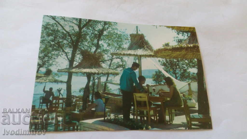 Пощенска картичка Къмпинг Перла Ресторант Даляна 1976