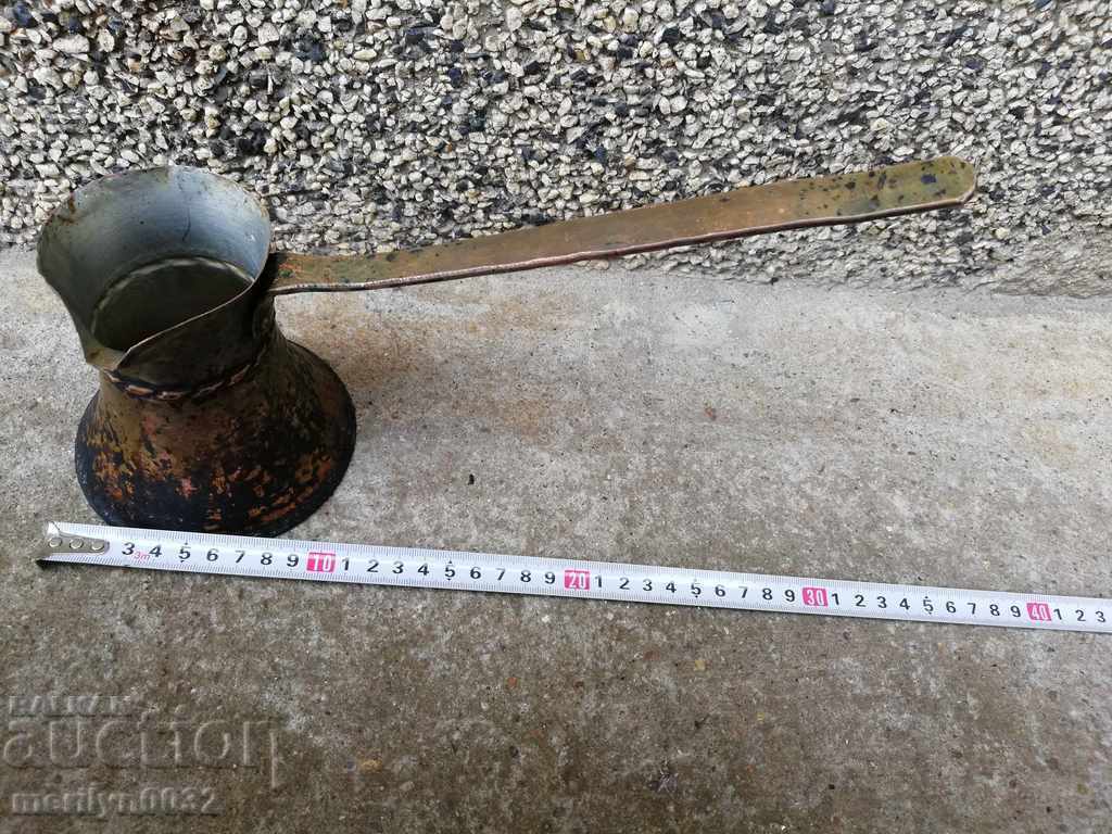 Old copper tin, coffee, baker, copper pot - 5 Old copper tin, coffee, baker, copper pot - 5