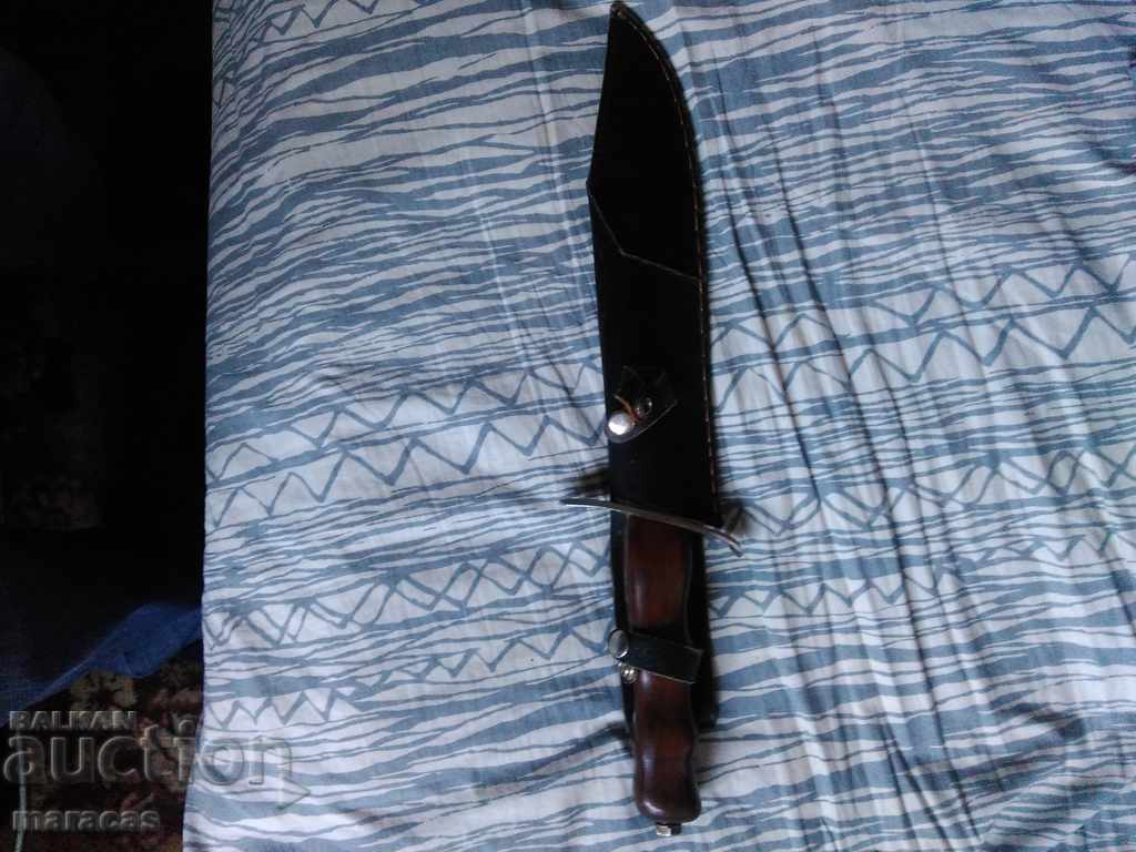 Δημοπρασία Παλιό χειροποίητο μαχαίρι τύπου Rambo Δημοπρασία Παλιό χειροποίητο μαχαίρι τύπου Rambo