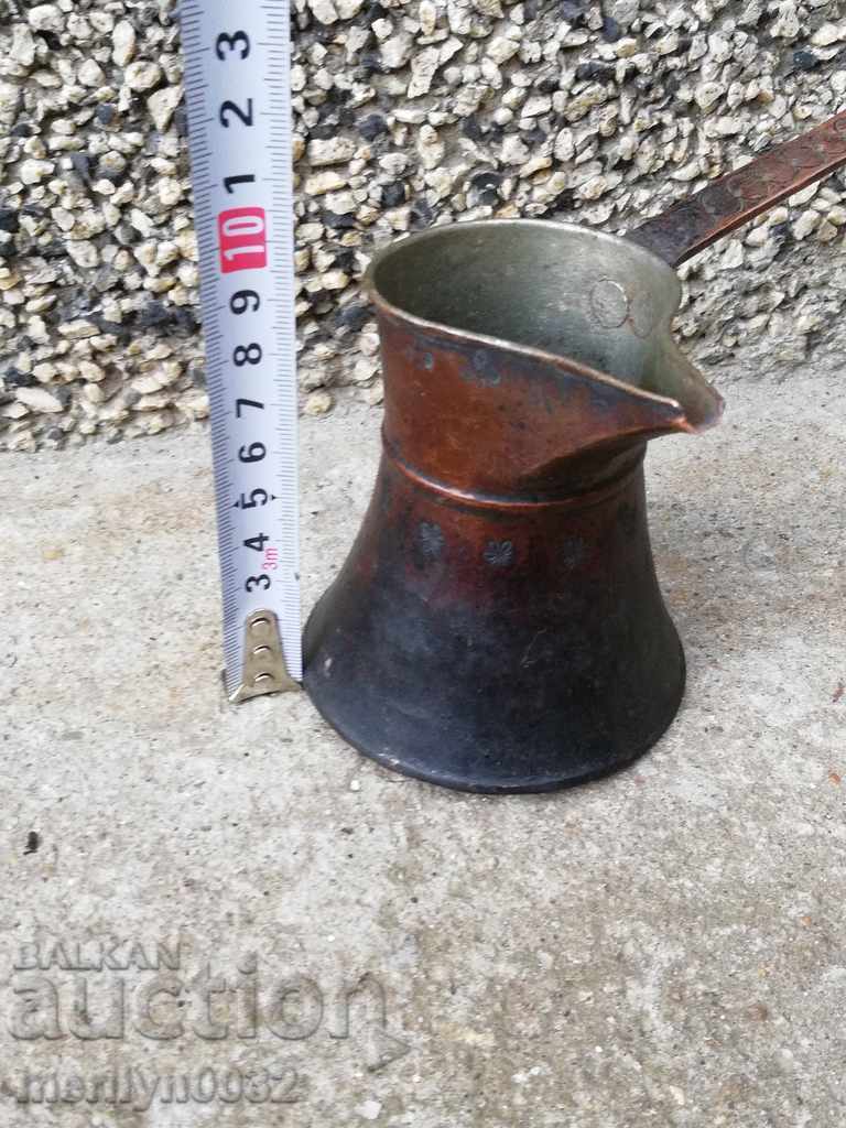 Auction Old copper tin, coffee, baker, copper pot Auction Old copper tin, coffee, baker, copper pot