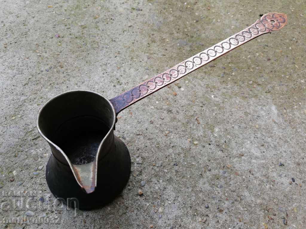 Old copper tin, coffee, baker, copper pot - 6 Old copper tin, coffee, baker, copper pot - 6