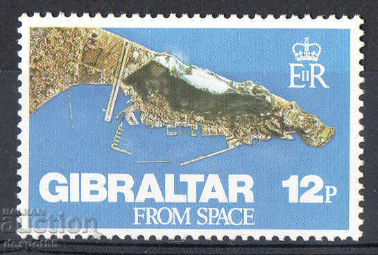 1978. Gibraltar. Gibraltar from the Cosmos.