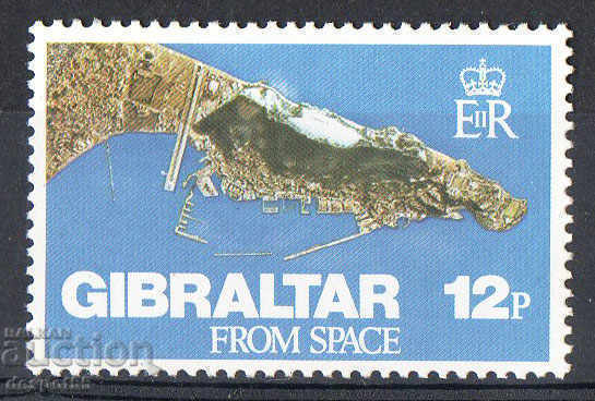1978. Gibraltar. Gibraltar din Cosmos.