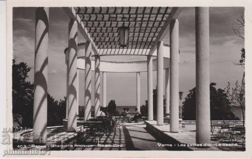 Κάρτα Βάρνα - θέαση περίπου 1960 στο 058