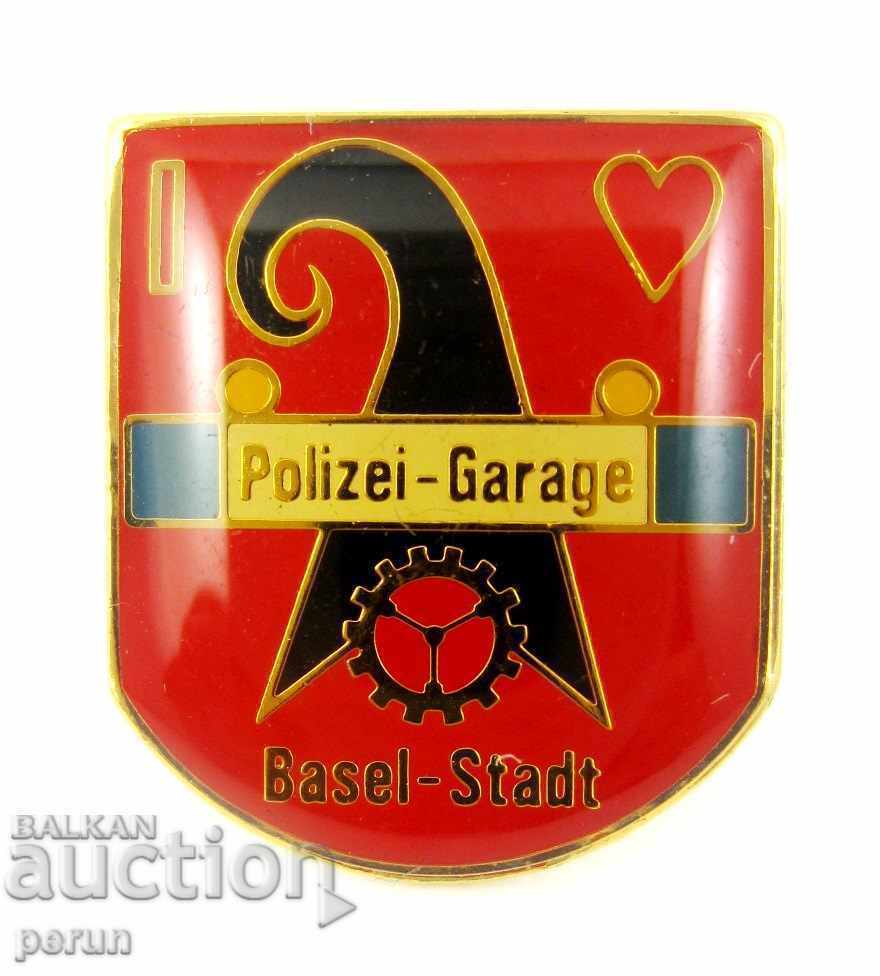 POLICE BADGE-BASEL-POLIZEI-POLICE-NUMBERED with price 10.00 BGN | € 5.11 POLICE BADGE-BASEL-POLIZEI-POLICE-NUMBERED with price 10.00 BGN | € 5.11