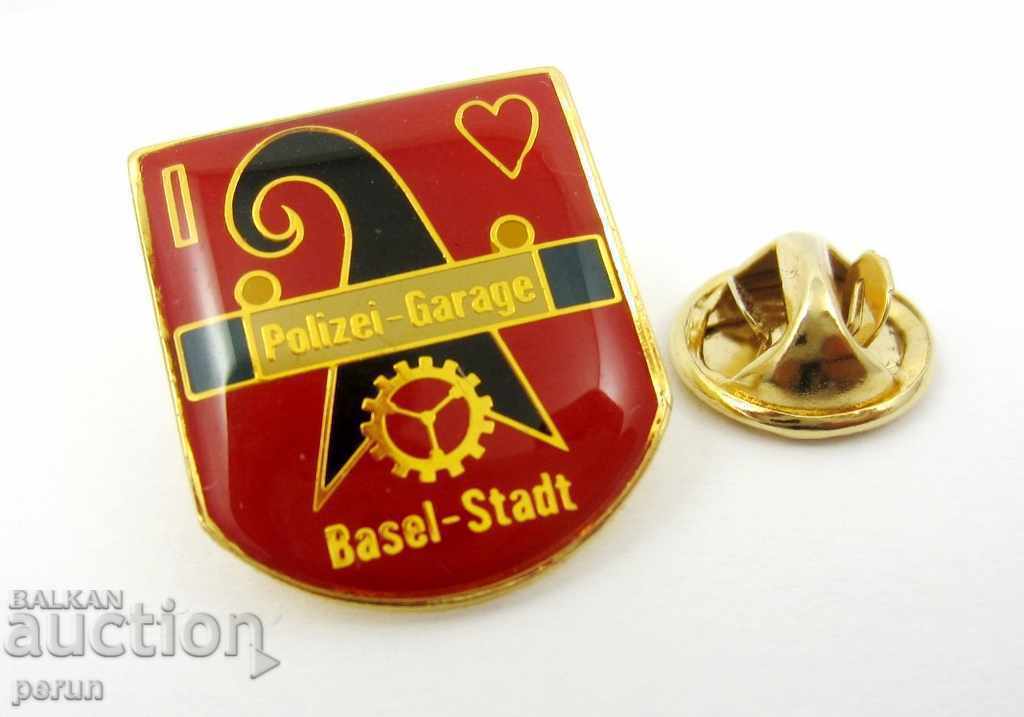 Auction POLICE BADGE-BASEL-POLIZEI-POLICE-NUMBERED Auction POLICE BADGE-BASEL-POLIZEI-POLICE-NUMBERED