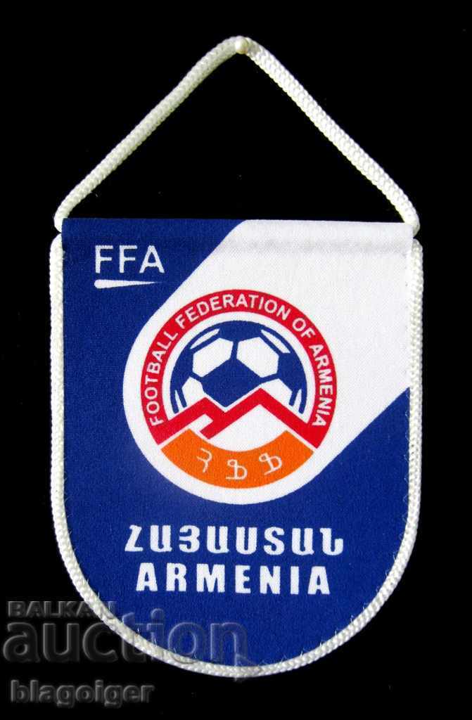 FOOTBALL-FOOTBALL FLAG- FOOTBALL FEDERATION OF ARMENIA-NEW