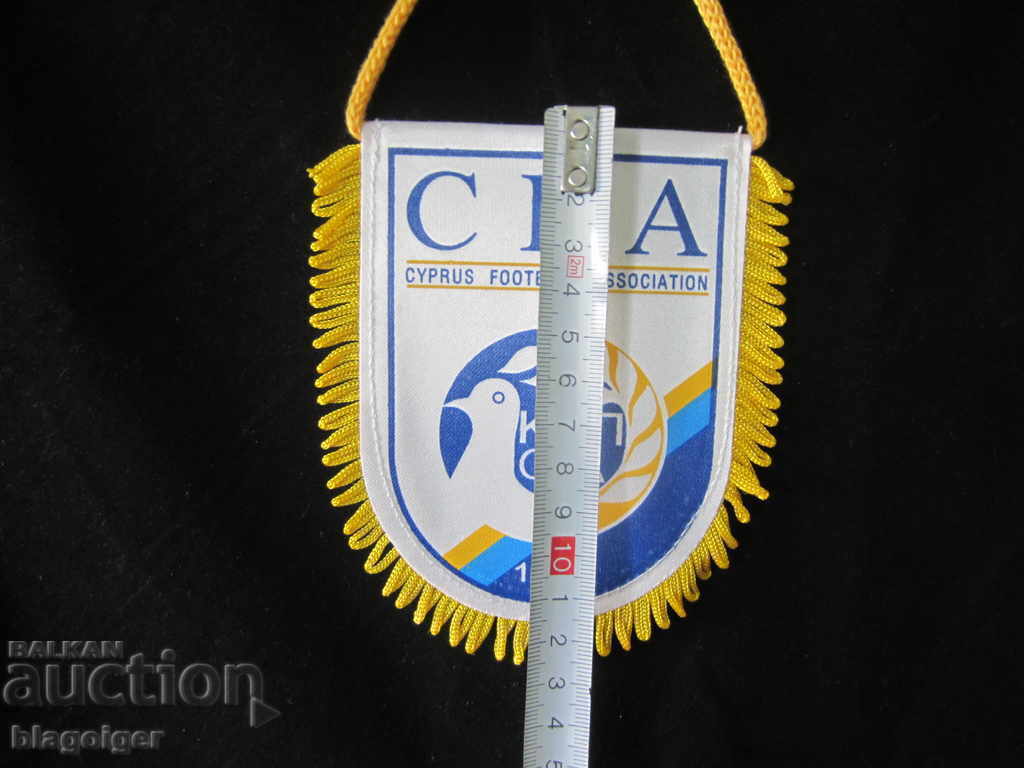 Delivery of FOOTBALL-FOOTBALL FLAG- CYPRUS FOOTBALL FEDERATION-NEW Delivery of FOOTBALL-FOOTBALL FLAG- CYPRUS FOOTBALL FEDERATION-NEW