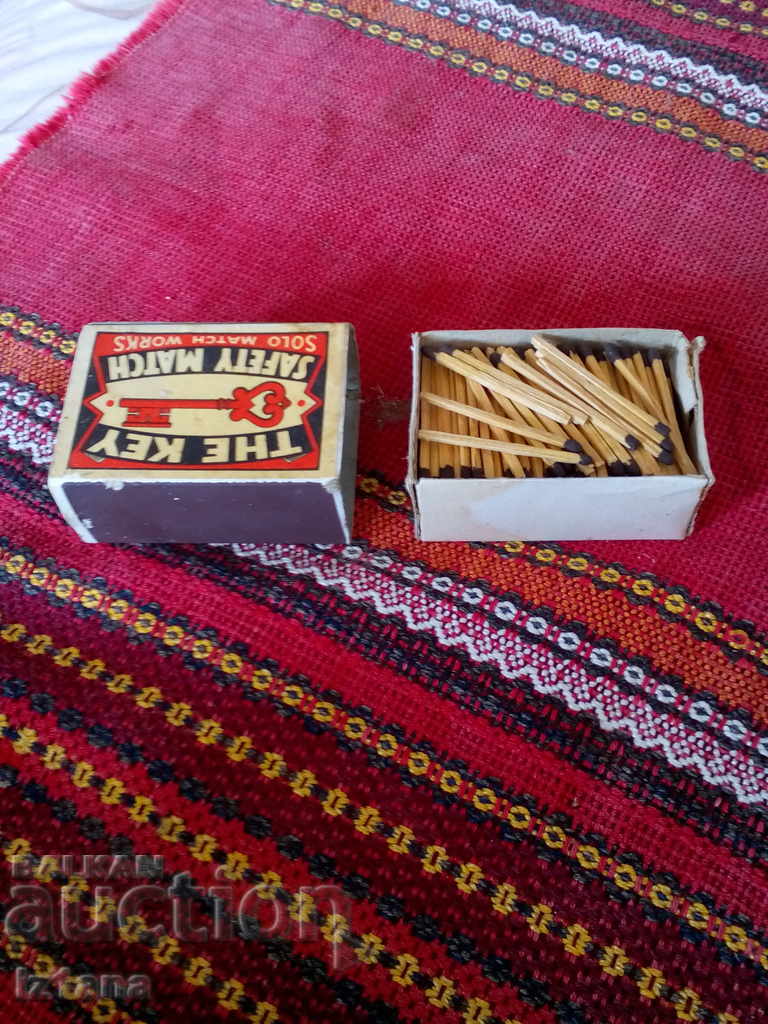 Old match, matchbox - 5 Old match, matchbox - 5
