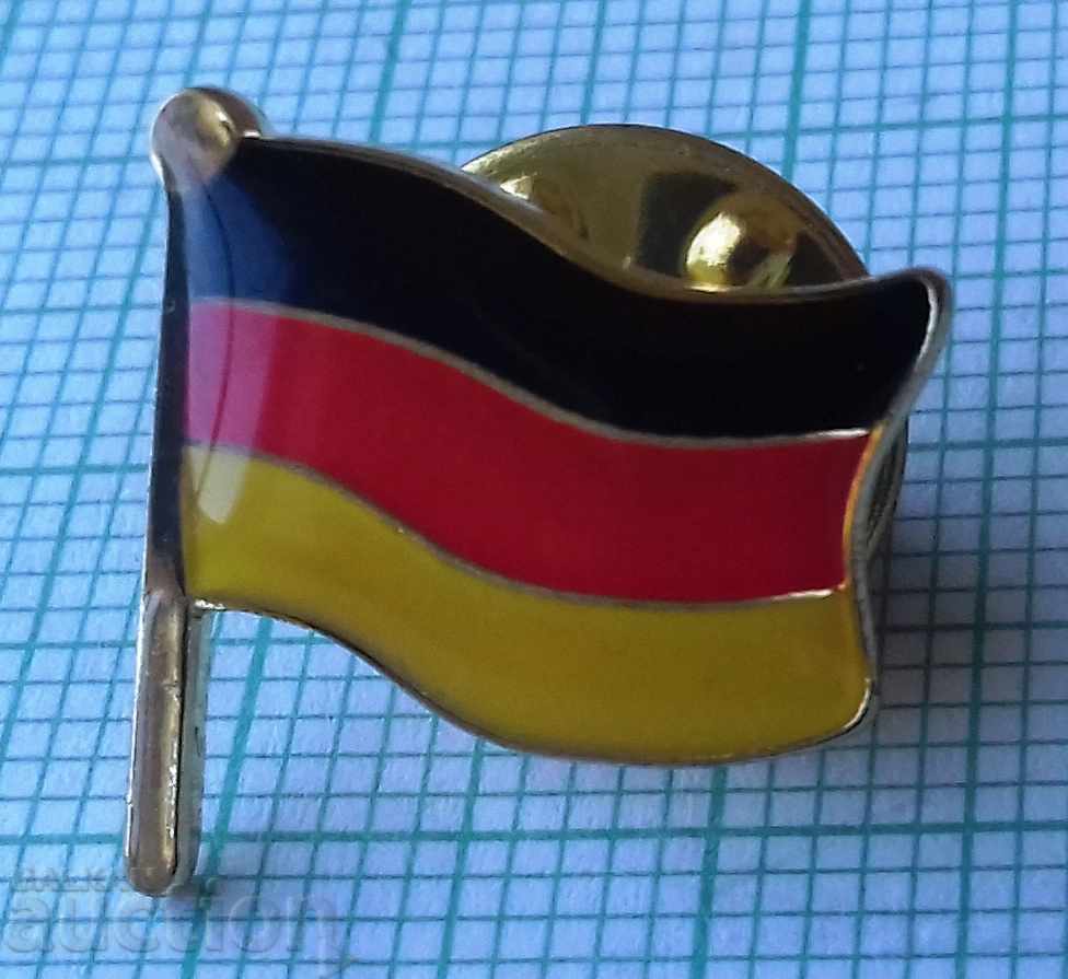 4356 Badge - flag flag Germany - clip with price 2.00 BGN | € 1.02 4356 Badge - flag flag Germany - clip with price 2.00 BGN | € 1.02