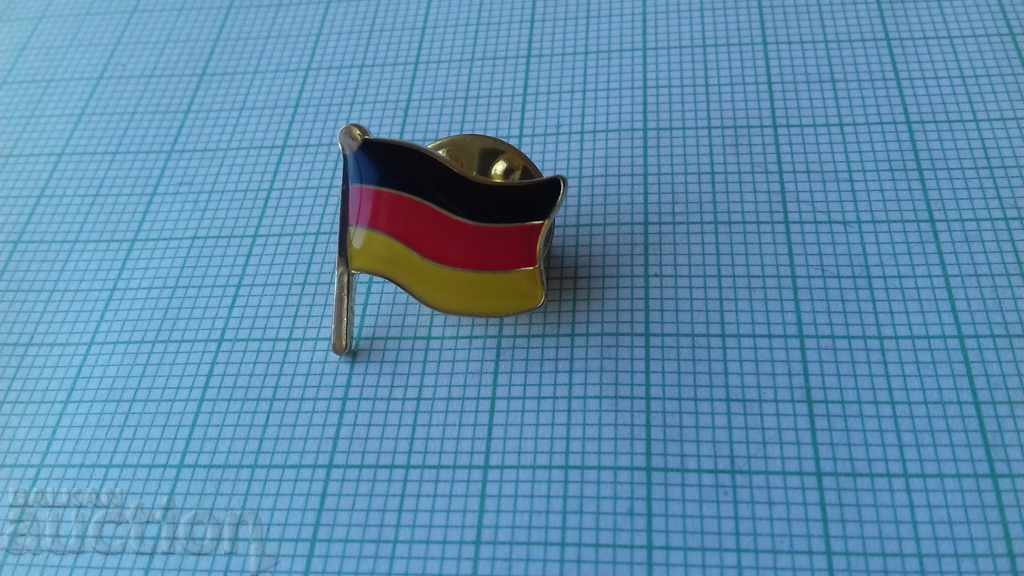 Auction 4356 Badge - flag flag Germany - clip Auction 4356 Badge - flag flag Germany - clip