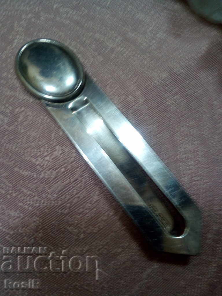 OLD RUSSIAN SILVER CUTTER FOR RETURN with price 48.00 BGN | € 24.54 OLD RUSSIAN SILVER CUTTER FOR RETURN with price 48.00 BGN | € 24.54