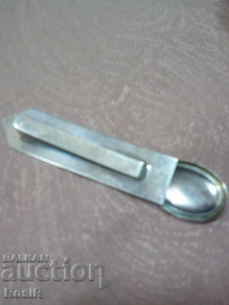 Auction OLD RUSSIAN SILVER CUTTER FOR RETURN Auction OLD RUSSIAN SILVER CUTTER FOR RETURN