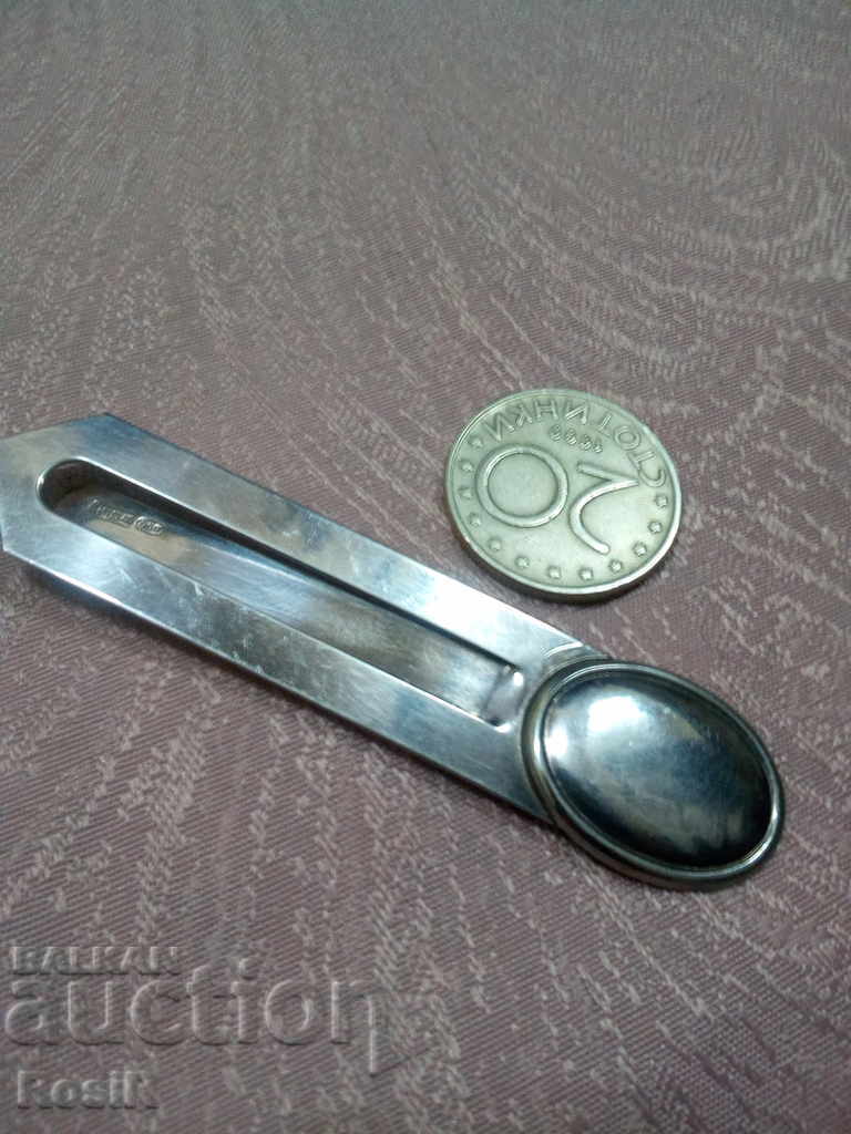 OLD RUSSIAN SILVER CUTTER FOR RETURN