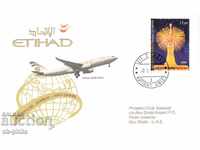 Пощенски плик - авиация - Авиокомпания ETIHAD