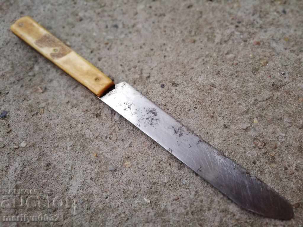 Old butcher, knife, knife blade with price 26.00 BGN | € 13.29 Old butcher, knife, knife blade with price 26.00 BGN | € 13.29