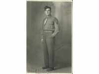 Old photo, American soldier, 1946