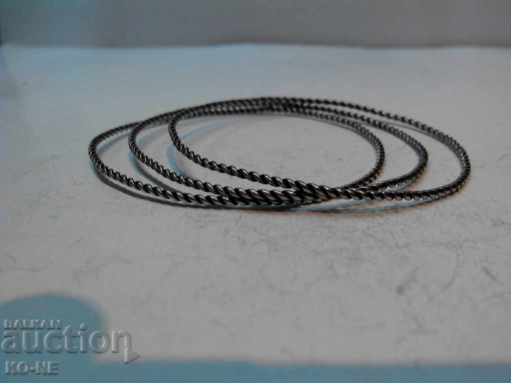 Antique silver bracelets - 5 Antique silver bracelets - 5