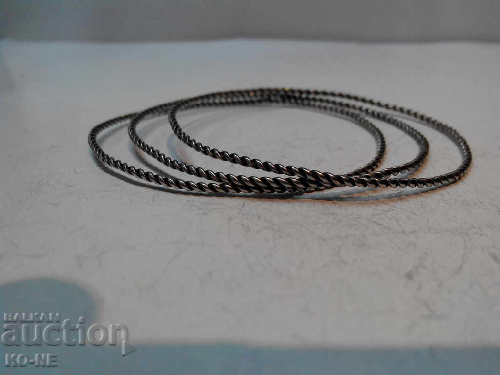 Antique silver bracelets - 6 Antique silver bracelets - 6