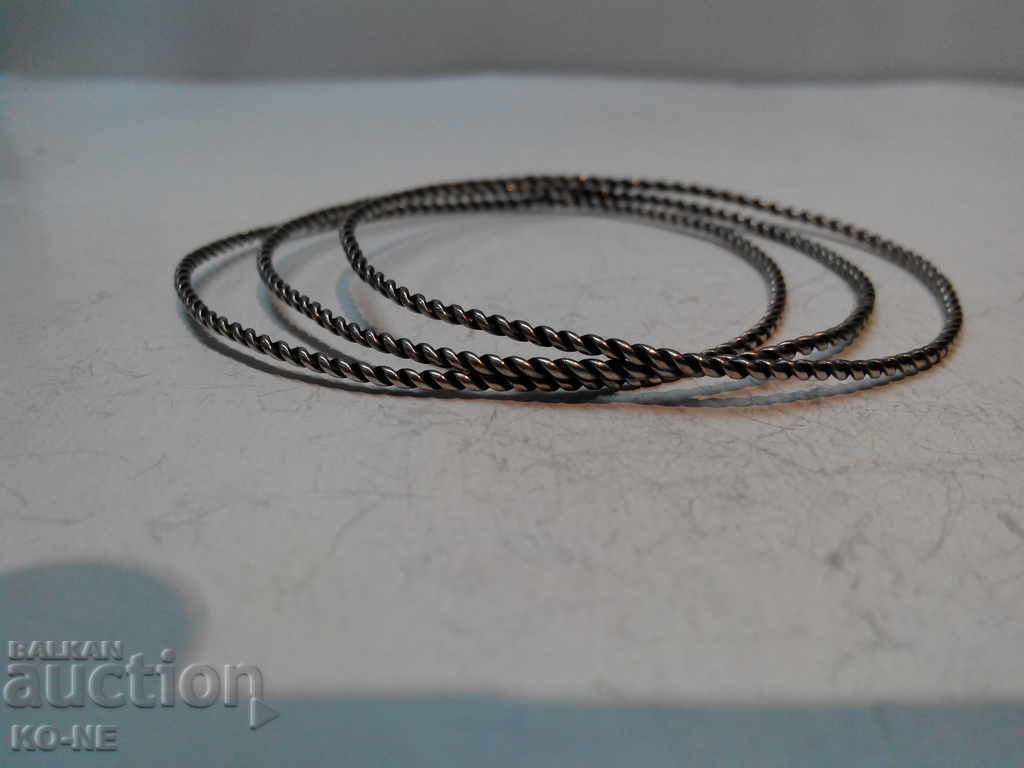 Antique silver bracelets - 7 Antique silver bracelets - 7