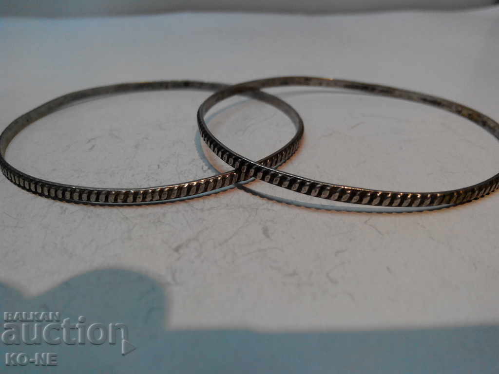 Antique silver bracelets - 5 Antique silver bracelets - 5