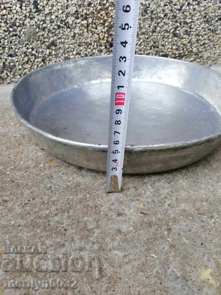 Old copper pan copper casserole copper vessel - 5