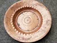 Ancient sahane, pan, tass, copper vessel, baker