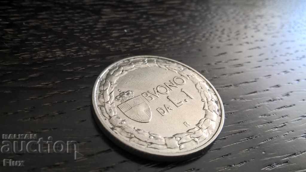 Moneta - Italy - 1 pound 1924 with price 6.50 BGN | € 3.32 Moneta - Italy - 1 pound 1924 with price 6.50 BGN | € 3.32