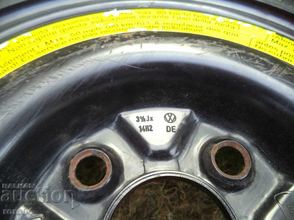 PAPER 105 / 70R14 ET 45 FOR VW AUDI SEAT - 5 PAPER 105 / 70R14 ET 45 FOR VW AUDI SEAT - 5