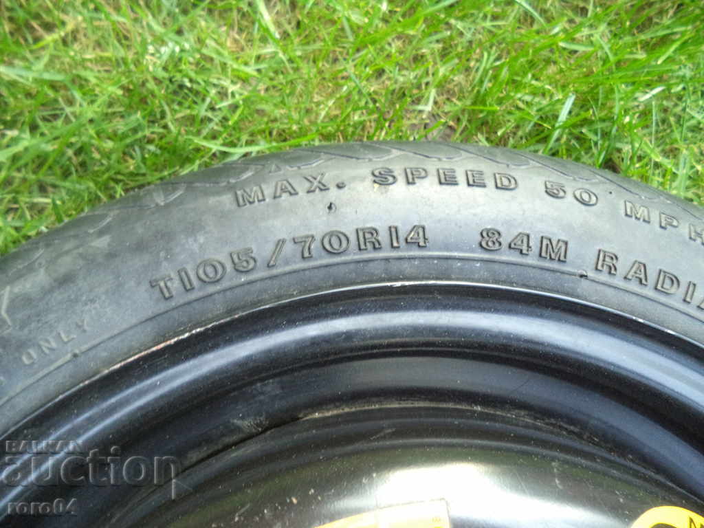 PAPER 105 / 70R14 ET 45 FOR VW AUDI SEAT - 7 PAPER 105 / 70R14 ET 45 FOR VW AUDI SEAT - 7