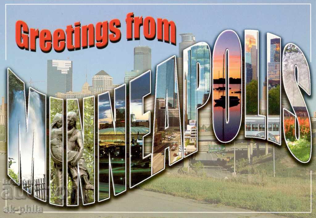 Postcard - Minneapolis