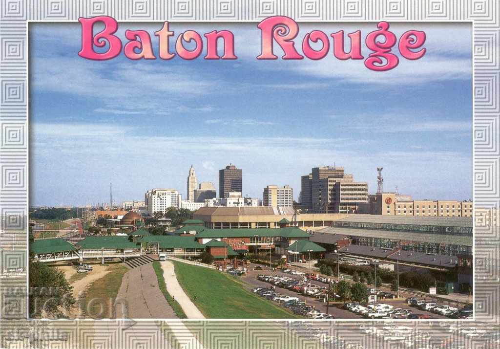 Пощенска картичка - Батън Руж, Луизиана