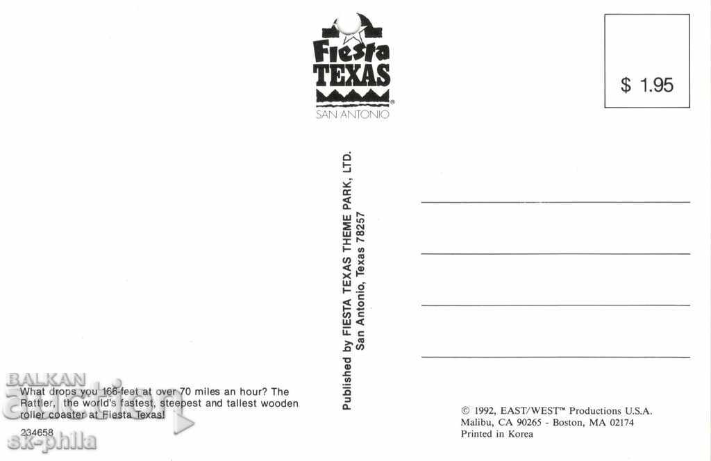 Postcard - San Antonio, Texas with price 0.70 BGN | € 0.36 Postcard - San Antonio, Texas with price 0.70 BGN | € 0.36