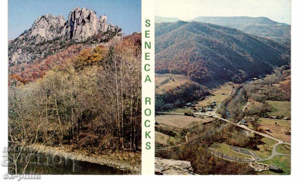 Καρτ ποστάλ - Εθνικό Πάρκο στη Δυτική Βιρτζίνια
