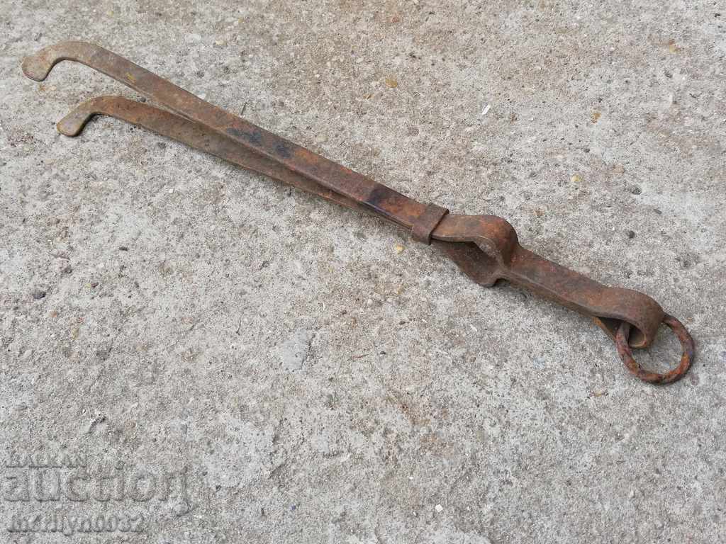 Old dilaf, mash, wrought iron for a furnace - 5