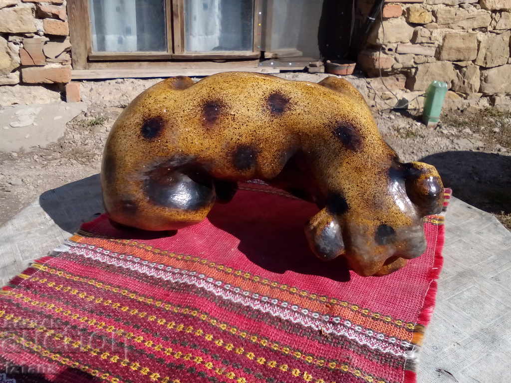 An old porcelain figure, a dog - 7