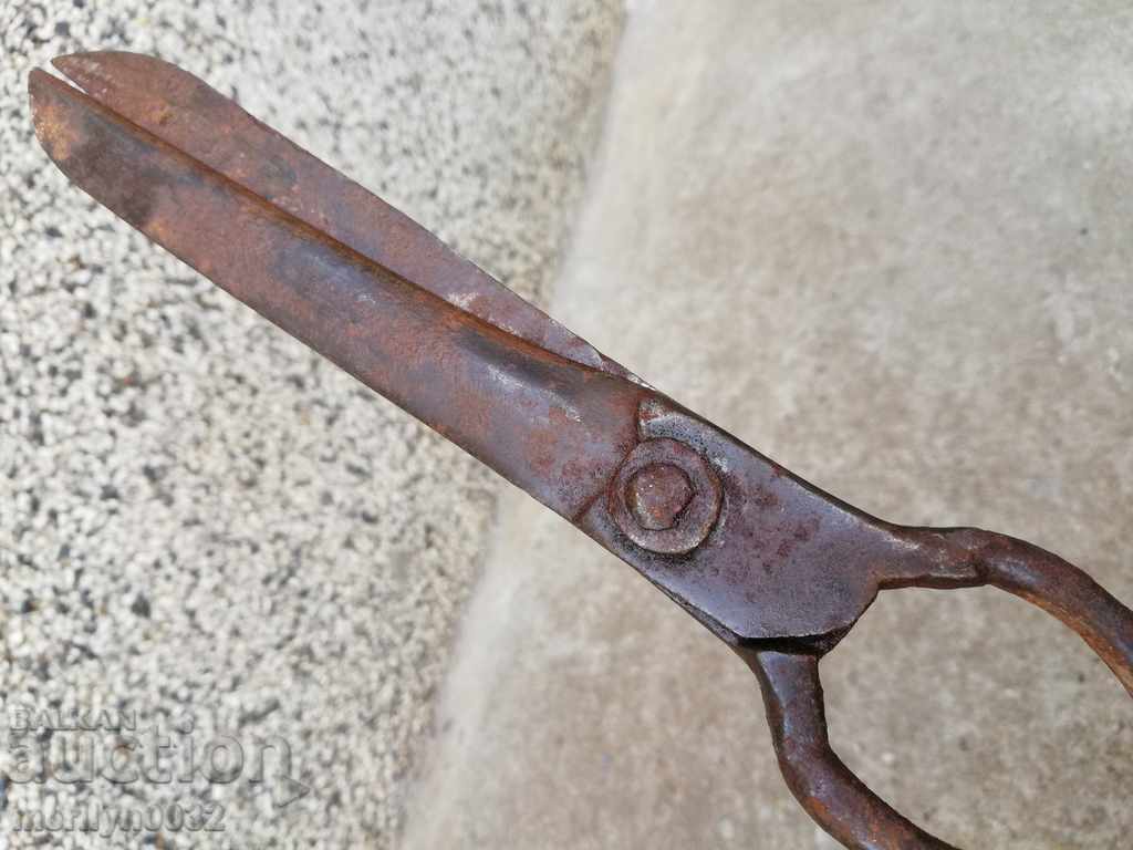 Renaissance forged scissors, wrought iron - 5 Renaissance forged scissors, wrought iron - 5