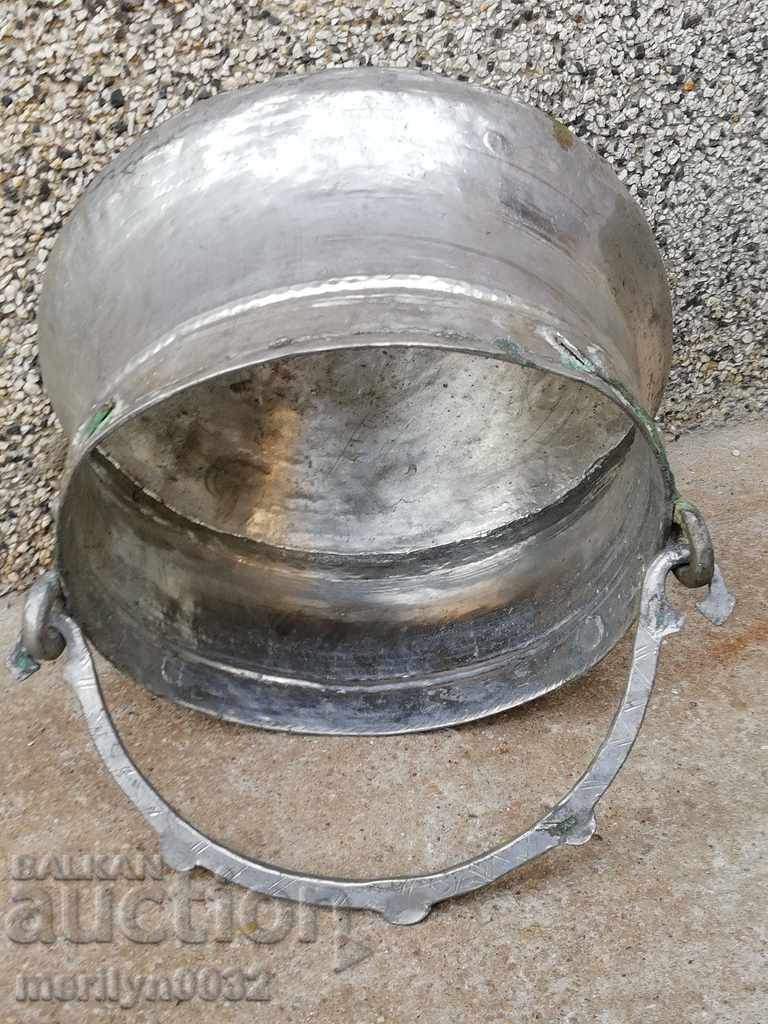 Tinned coin, cauldron, copper, copper vessel - 5 Tinned coin, cauldron, copper, copper vessel - 5