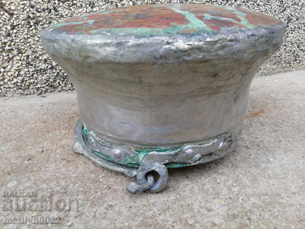 Tinned coin, cauldron, copper, copper vessel - 6 Tinned coin, cauldron, copper, copper vessel - 6