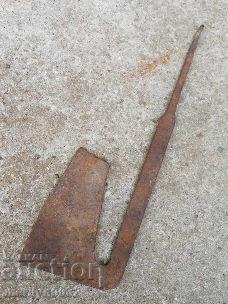 An old ax tool wrought iron - 6 An old ax tool wrought iron - 6