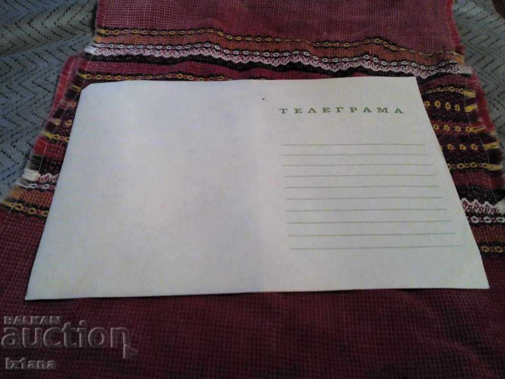 Auction Old Telegram 1 May Auction Old Telegram 1 May