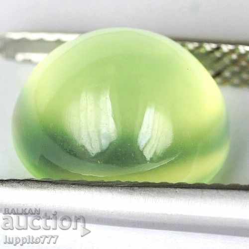 4,86 carate pfreyit oval cabochon