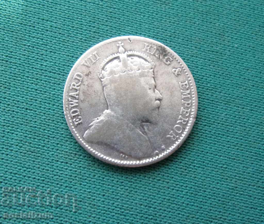 Ευθεία διακανονισμός 10 λεπτών 1910 σπάνιο ασημένιο νόμισμα με τιμή € 5.62 | 10.99 BGN