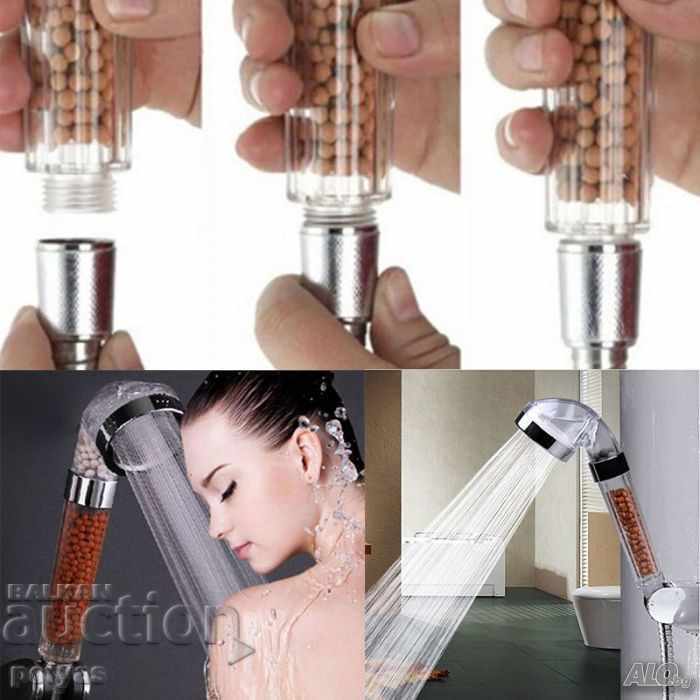 Delivery of SPA shower head with minerals